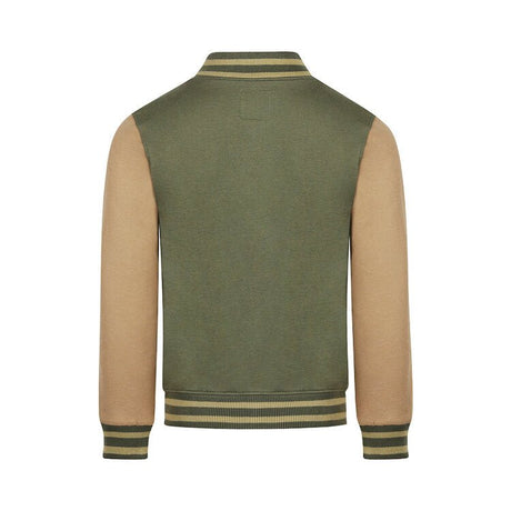 Koko Noko Kids Boys Baseball Jacket - Army Green