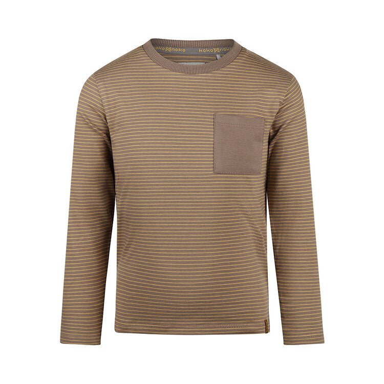 Koko Noko Kids Boys Long Sleeve Pocket T-Shirt - A&M Clothing & Shoes - Westlock