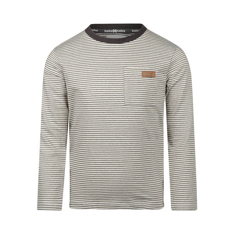 Koko Noko Kids Boys Long Sleeve T-Shirt - Asphalt
