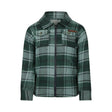 Koko Noko Kids Boys Long Sleeve Zip-Up Shirt - Green Gables