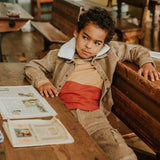 Koko Noko Kids Boys Shacket - Silver Mink