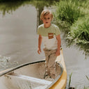 Koko Noko Kids Boys T-Shirt - Faded Green