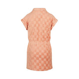 Koko Noko Kids Girls Button - Up Short Sleeve Dress - A&M Clothing & Shoes