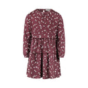 Koko Noko Kids Girls Long Sleeve Dress - Eggplant