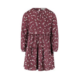 Koko Noko Kids Girls Long Sleeve Dress - Eggplant