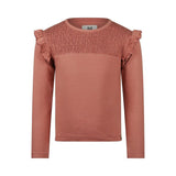 Koko Noko Kids Girls Long Sleeve Ruffle T-Shirt - A&M Clothing & Shoes