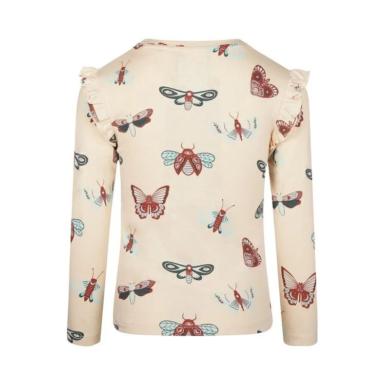 Koko Noko Kids Girls LS Butterfly Tee - A&M Clothing & Shoes - Westlock