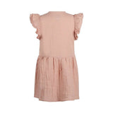 Koko Noko Kids Girls Ruffle Sleeve Button Up Dress - A&M Clothing & Shoes