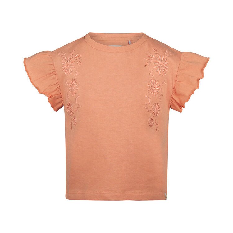 Koko Noko Kids Girls Ruffle Sleeve T-Shirt - A&M Clothing & Shoes
