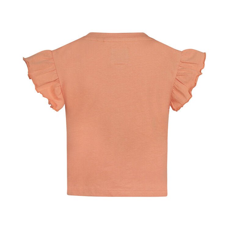 Koko Noko Kids Girls Ruffle Sleeve T-Shirt - A&M Clothing & Shoes