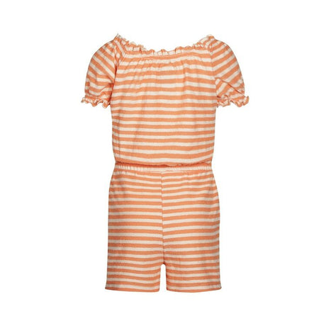 Koko Noko Kids Girls Short Jumpsuit - Orange