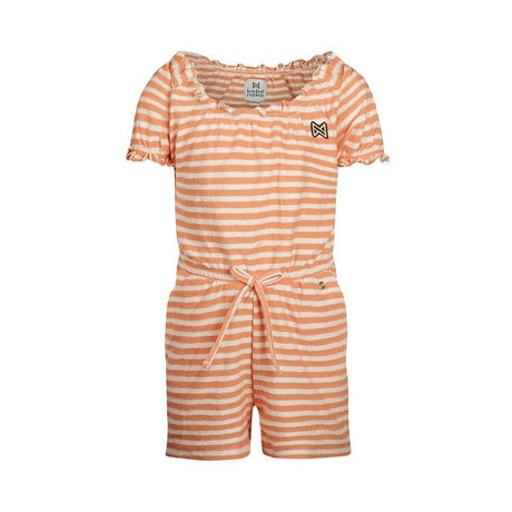 Koko Noko Kids Girls Short Jumpsuit - Orange