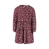 Koko Noko Kids Girls Long Sleeve Dress - Eggplant