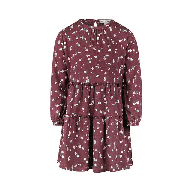 Koko Noko Kids Girls Long Sleeve Dress - Eggplant