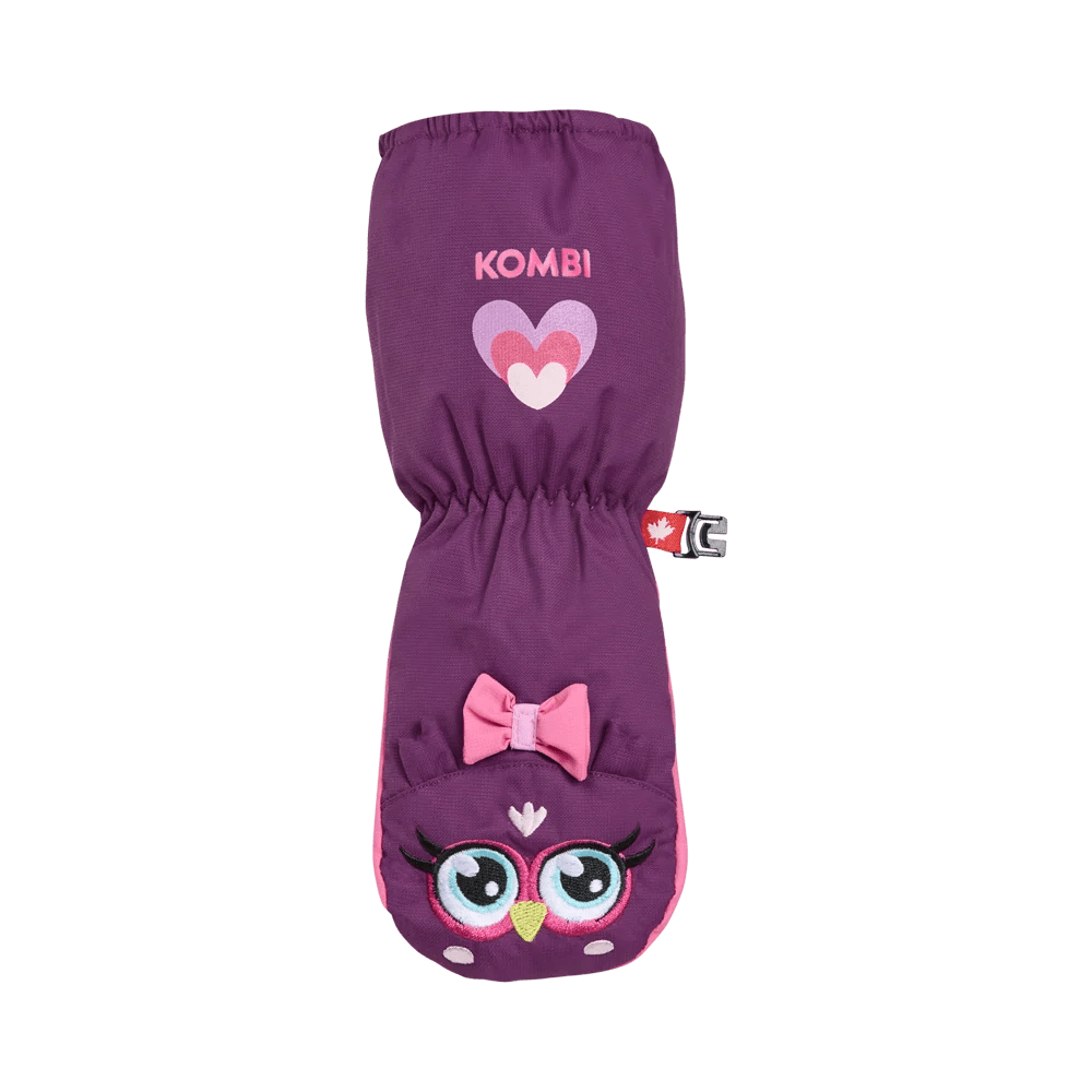 Kombi Kids Animal Family Mittens - Amy the Owl