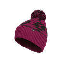 Kombi Knitty Wool Blend Pom Pom Toque - Grape