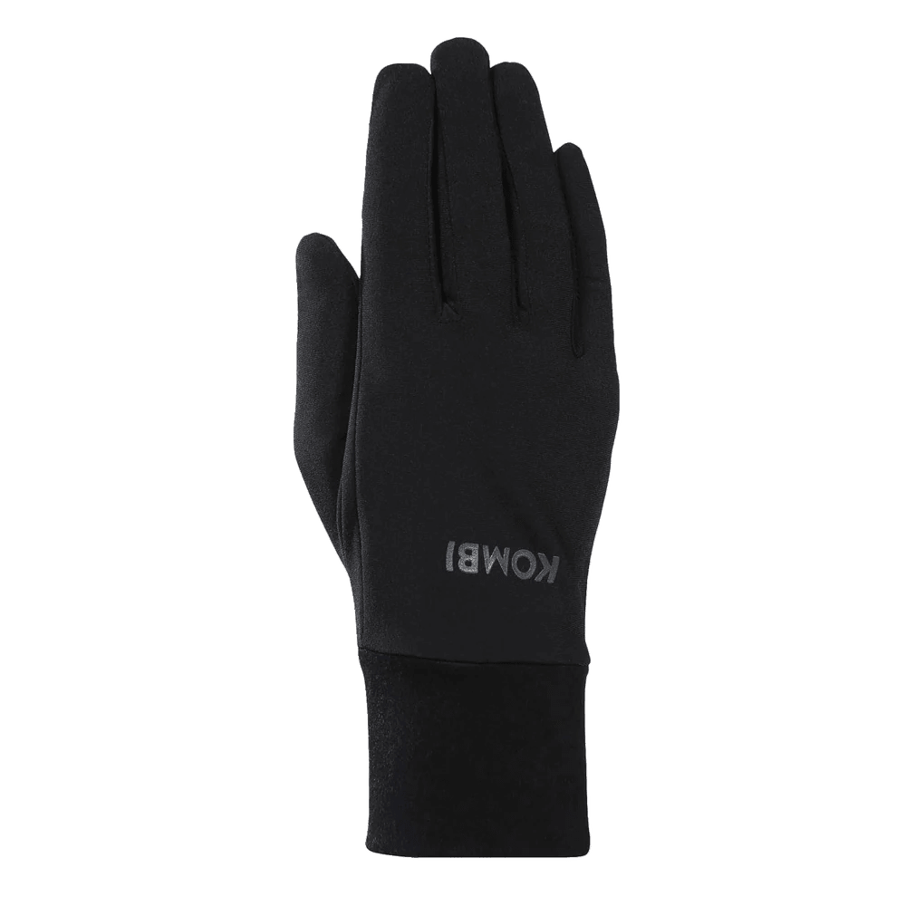 Kombi Women's P3 Touch Screen Liner Gloves - Black