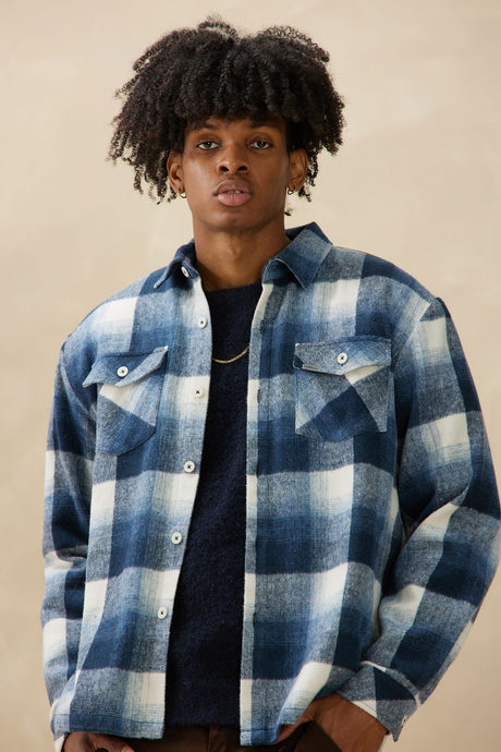 Kuwalla Men's Flannel Overshirt - A&M Clothing & Shoes - Westlock