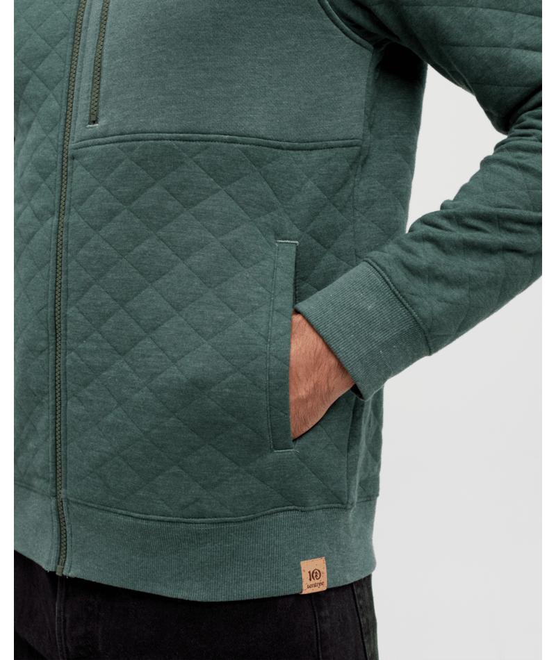 tentree Men's Begbie Full Zip Sweater