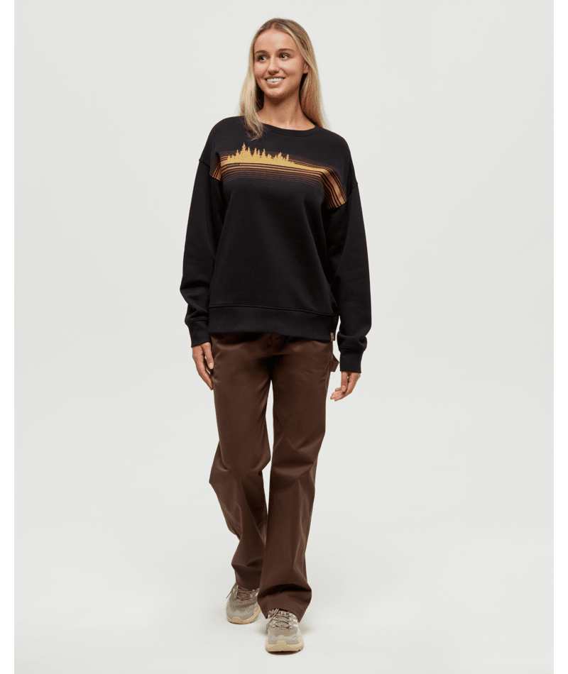 tentree Women's Retro Treeline Crew Sweater