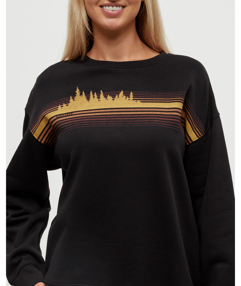 tentree Women's Retro Treeline Crew Sweater