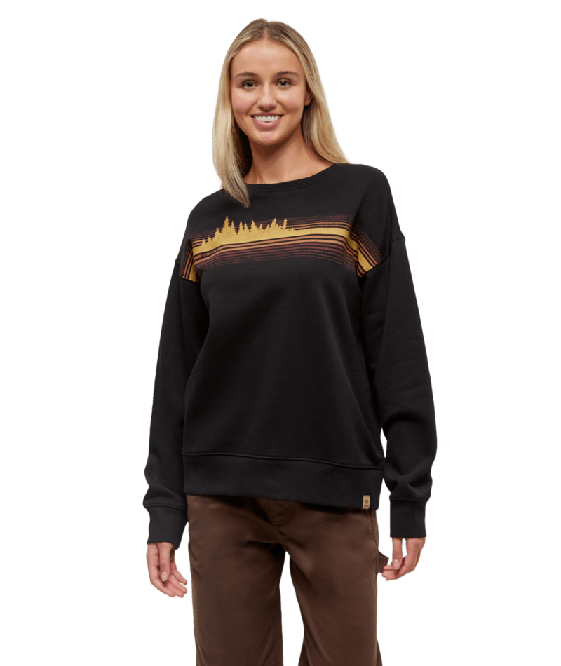 tentree Women's Retro Treeline Crew Sweater