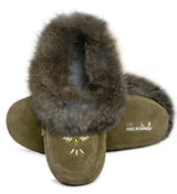Laurentian Chief Women's Moccasins - Army