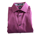 Leo Chevalier Cotton LS Dress Shirt - Carmine