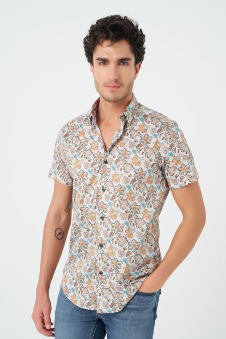 Leo Chevalier Men's Adjusted Fit SS Shirt - A&M Clothing & Shoes - Westlock