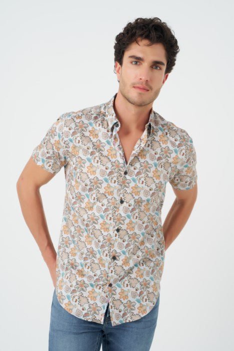 Leo Chevalier Men's Adjusted Fit SS Shirt - A&M Clothing & Shoes - Westlock