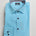 Leo Chevalier Men's Fitted LS Dress Shirt - Aqua