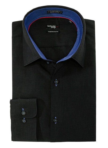 Leo Chevalier Men's Fittd LS Dress Shirt - A&M Clothing & Shoes - Westlock