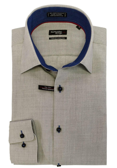 Leo Chevalier Men's Fittd LS Dress Shirt - A&M Clothing & Shoes - Westlock