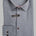 Leo Chevalier Men's Fitted LS Dress Shirt - Dark Grey