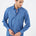 Leo Chevalier Men's Long Sleeve Sport Shirt - Blue