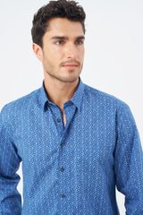 Leo Chevalier Men's Long Sleeve Sport Shirt - A&M Clothing & Shoes