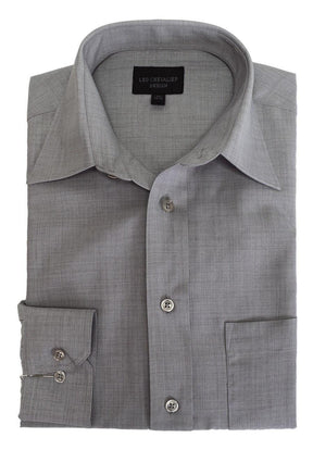 Leo Chevalier Men's LS Poly Dress Shirt - A&M Clothing & Shoes