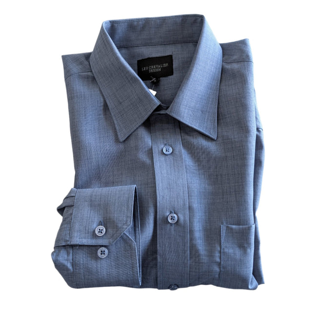 Leo Chevalier Men's LS Poly Dress Shirt - A&M Clothing & Shoes - Westlock