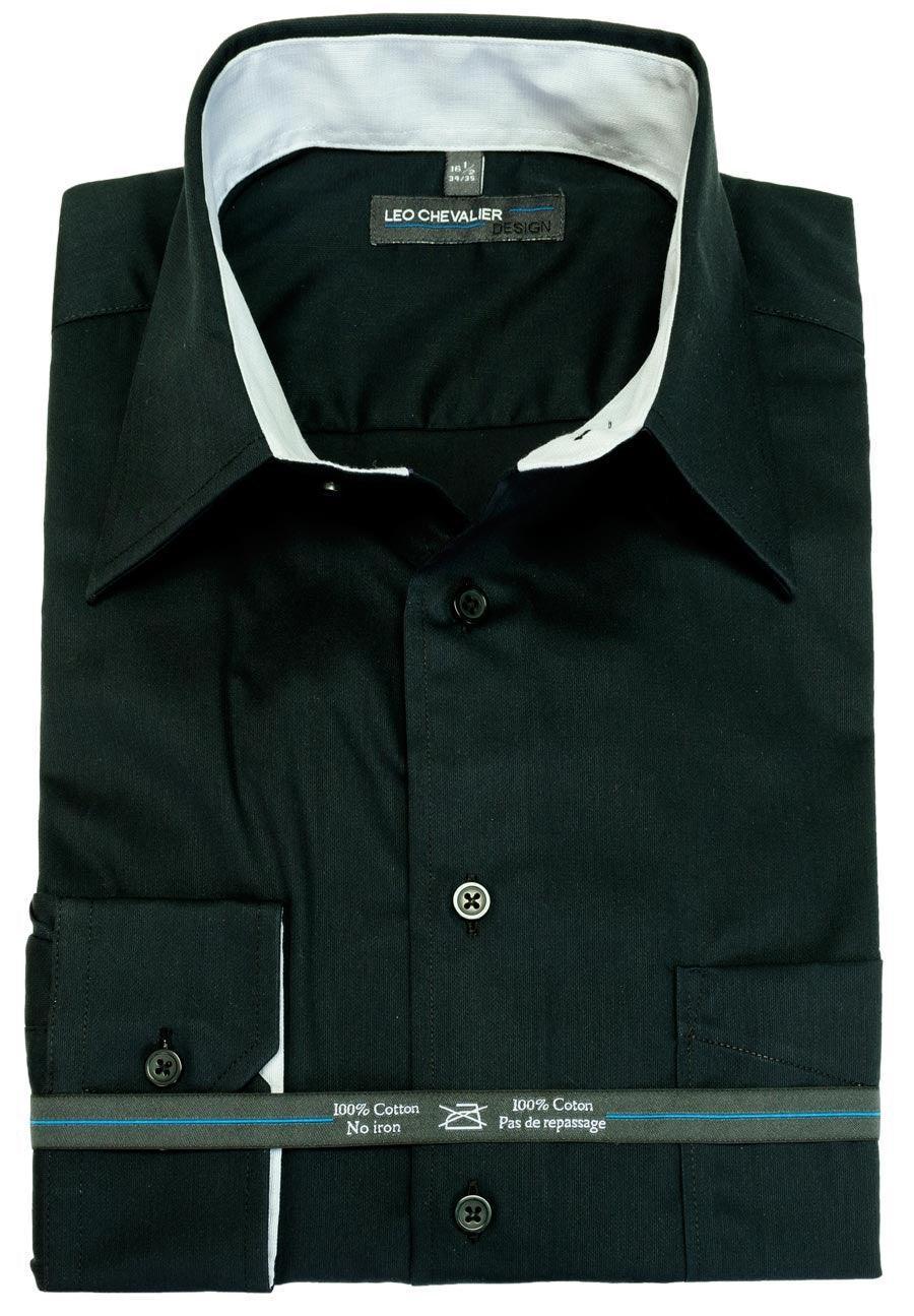 Leo Chevalier Men's No - Iron Dress Shirt - A&M Clothing & Shoes - Westlock