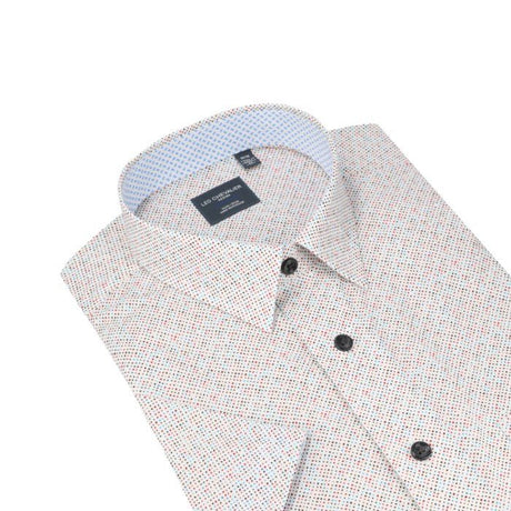 Leo Chevalier Men's Non-Iron SS Sport Shirt - Multi