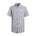 Leo Chevalier Men's Short Sleeve Dress Shirt - Light Grey
