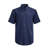 Leo Chevalier Men's Short Sleeve Dress Shirt - A&M Clothing & Shoes