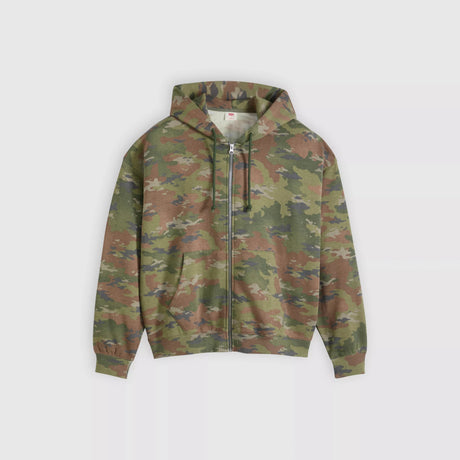 Levi's Men's Boxy Full Zip Hoodie - Ombre Camo