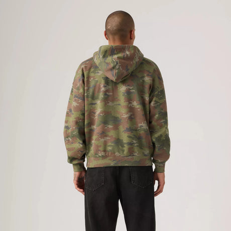 Levi's Men's Boxy Full Zip Hoodie - Ombre Camo