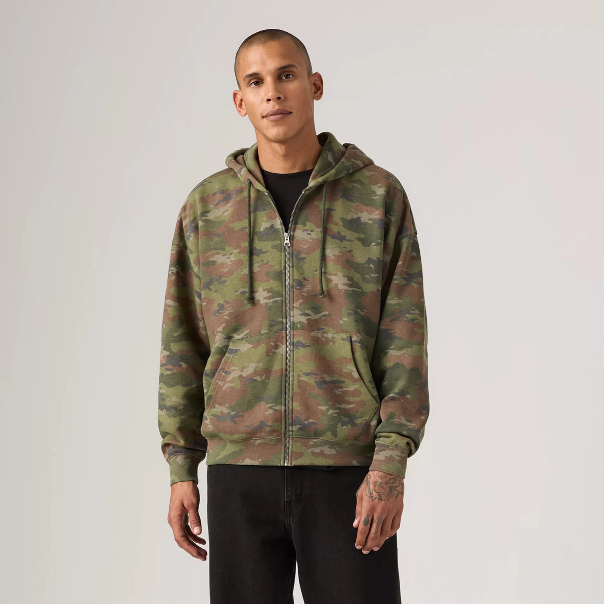 Levi's Men's Boxy Full Zip Hoodie - A&M Clothing & Shoes - Westlock