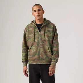 Levi's Men's Boxy Full Zip Hoodie - Ombre Camo