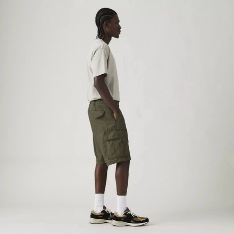 Levi's Men's Carrier Canvas Cargo Shorts - Olive Night