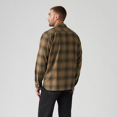 Levi's Men's Classic Worker Plaid Shirt - Ermine