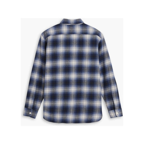Levi's Men's Classic Worker Shirt - Jericho Plaid Blue
