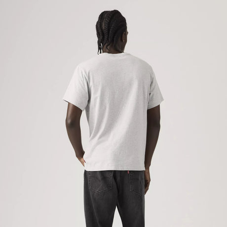 Levi's Men's Essential Pocket Heather Bros Bc03 T-Shirt - Light Grey